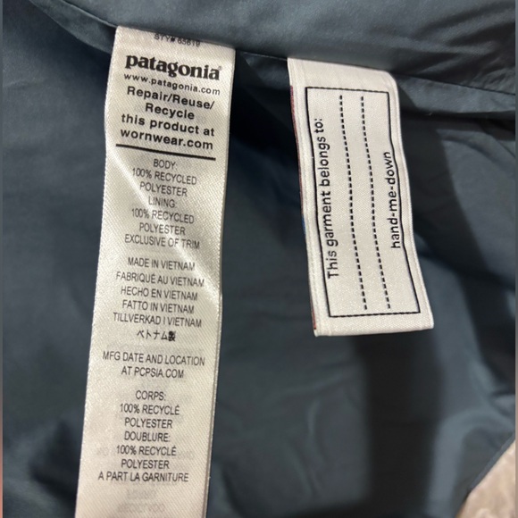 Patagonia Kids’ Retro X Fleece Vest in Natural, Youth Size Medium Outdoors - Picture 6 of 11